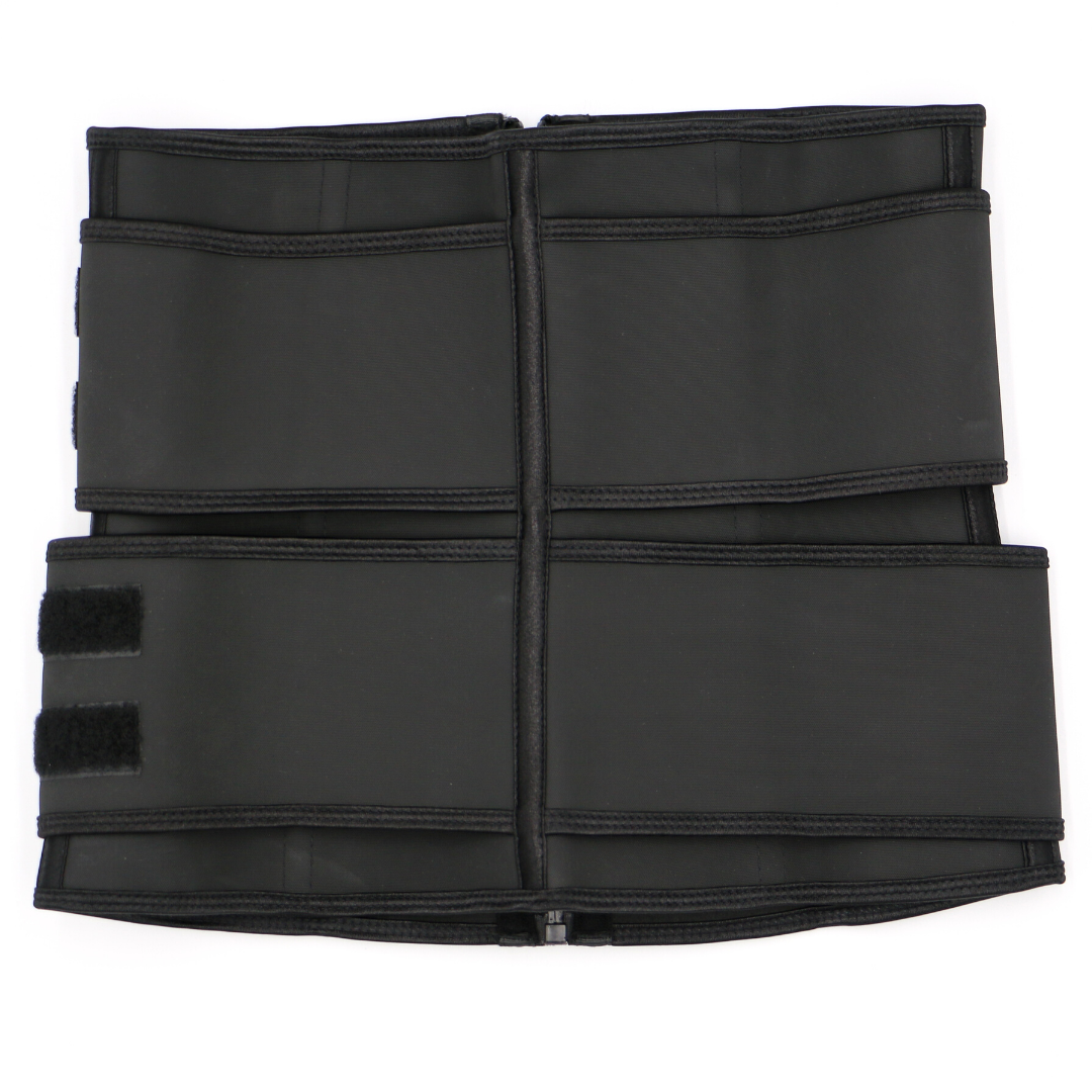 Waist Trainer Latex Double Belt Waist Cincher